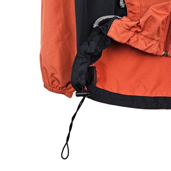 Patagonia Women's Orange Black Lightweight Windbreaker Jacket Activewear Medium - Picture 10 of 13